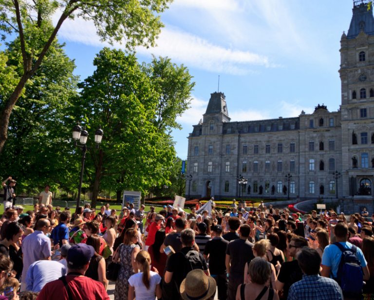 Pas de manifestations à Québec après 23h