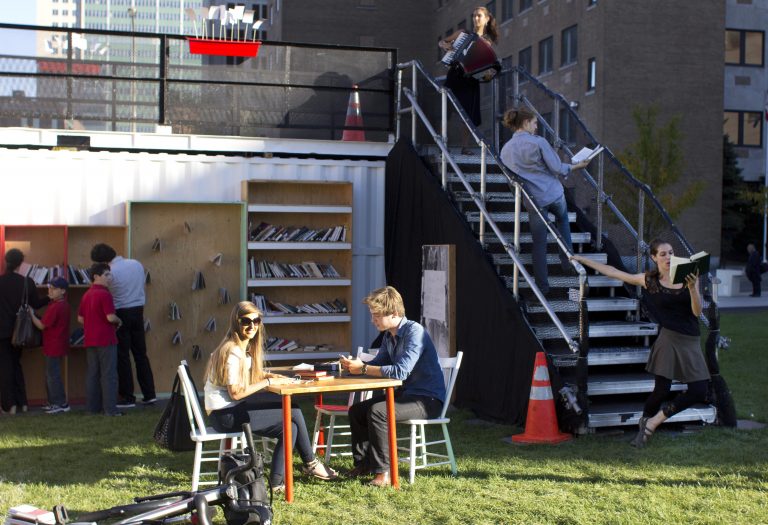 Bibliothèque en plein air