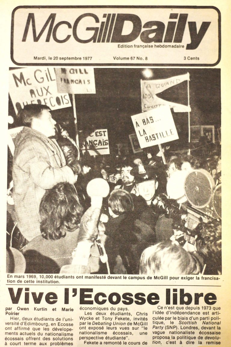 Vive l’Écosse libre !