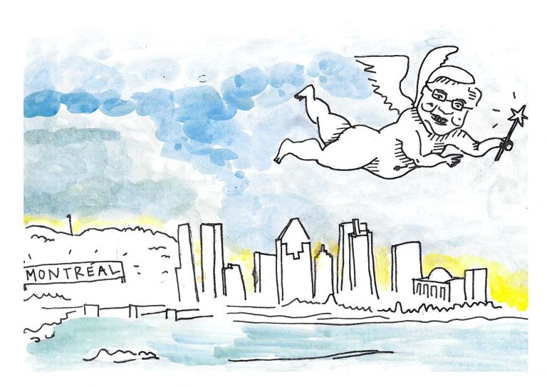 Le maire affirme le « retour de Montréal »