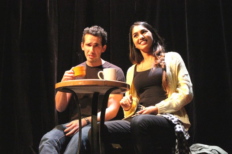 Top chrono à deux langues