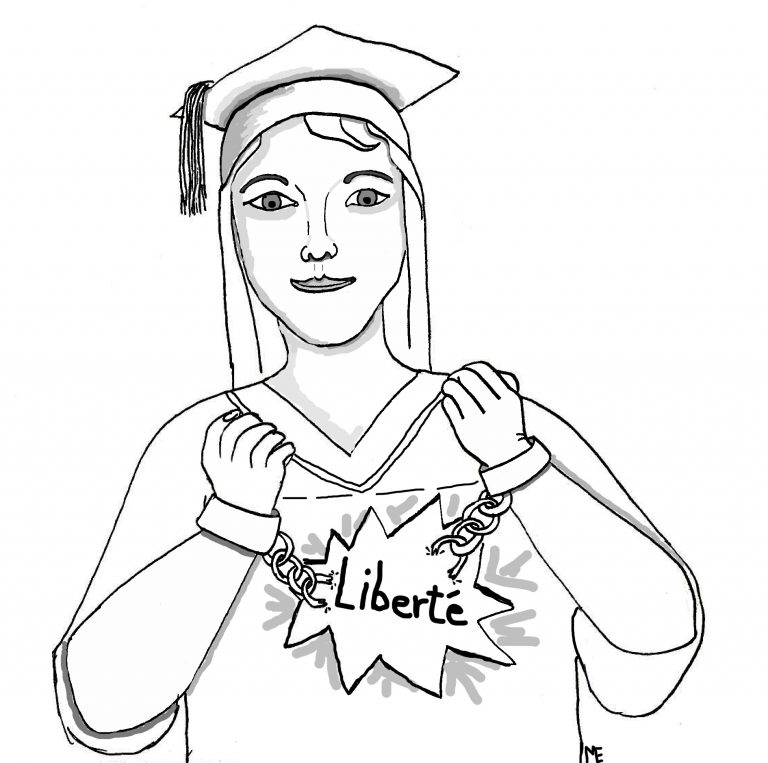 Une seule devise : liberté