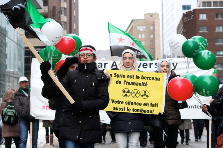 De Paris à Montréal, la Syrie rassemble