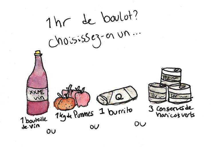 Pour un salaire décent