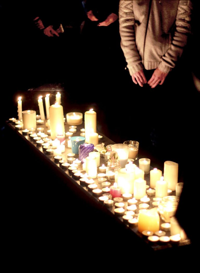 Hommages aux victimes à Montréal