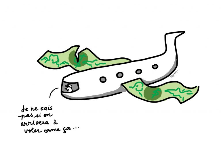 Bombardier en chute libre