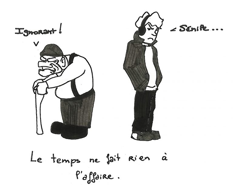 Le non-problème de mon âge