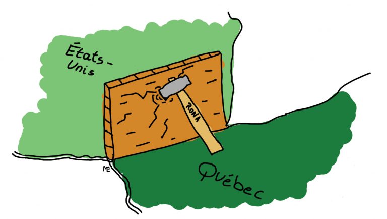 Rona naturalisée américaine ?