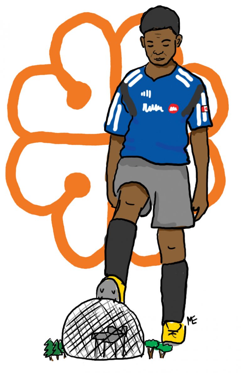 Un printemps bleu-blanc-noir