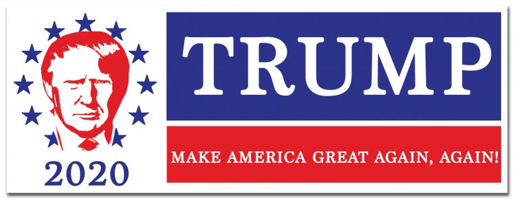 Trump présidentiel dans la défaite