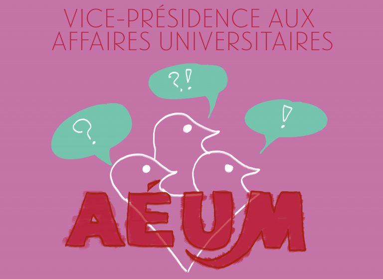 Les candidat·e·s aux Affaires universitaires de l’AÉUM