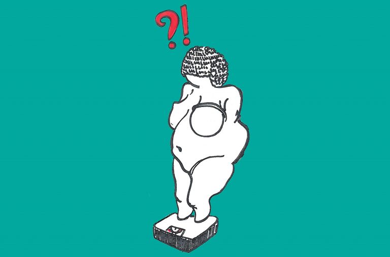 Maigre ou gros, tu es beau