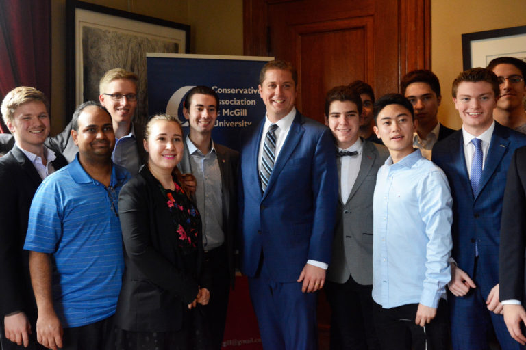 Scheer à McGill