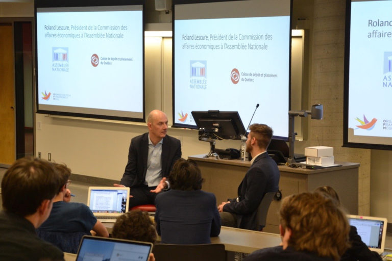 L’ambition transatlantique de Roland Lescure