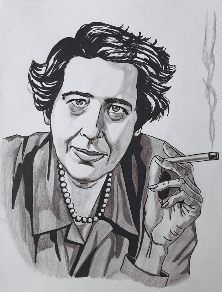 Arendt et la langue en guise de baluchon