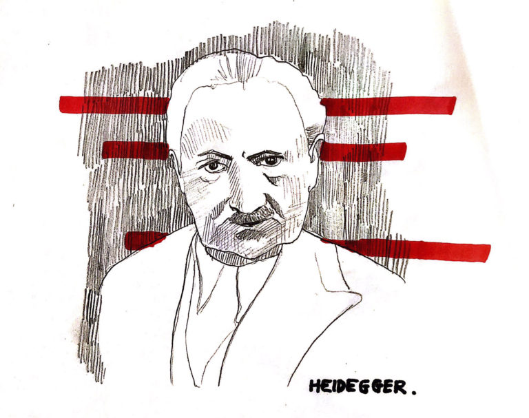 Angoissant Martin Heidegger