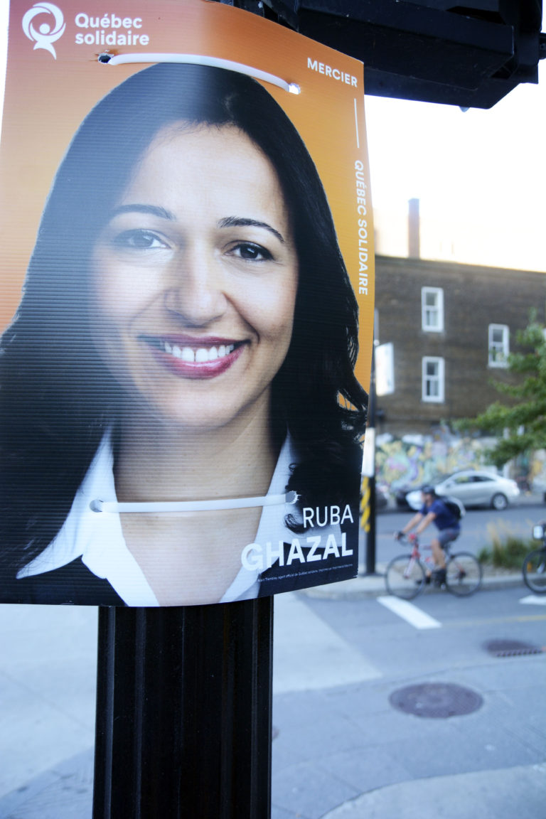 Ruba Ghazal et Québec solidaire : l’écologie authentique