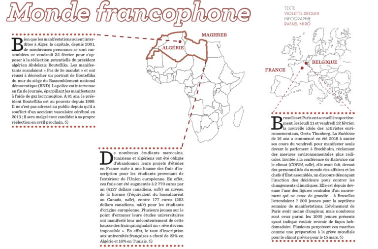 Monde francophone