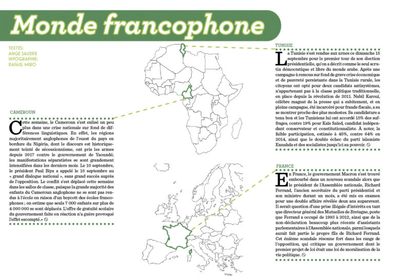 Monde francophone