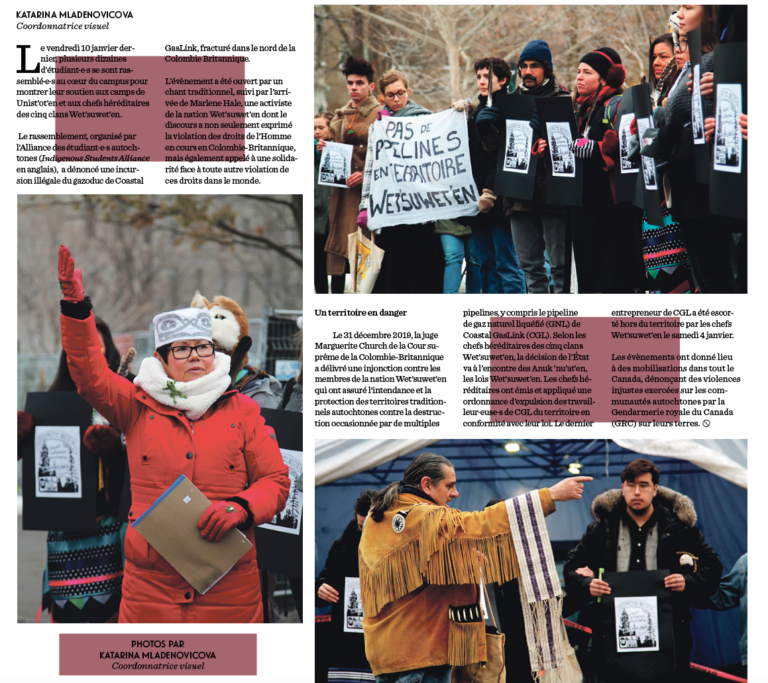 Opposition aux pipelines