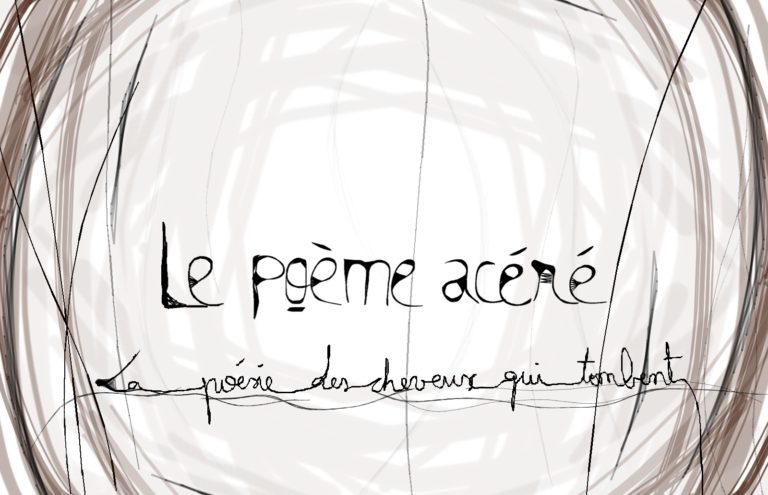 La poésie des cheveux qui tombent