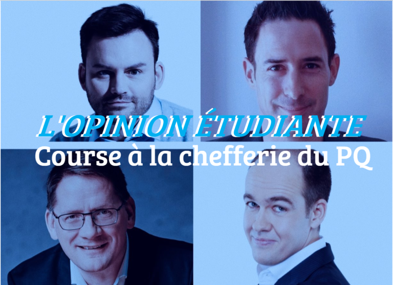 L’opinion étudiante : Course à la chefferie du PQ