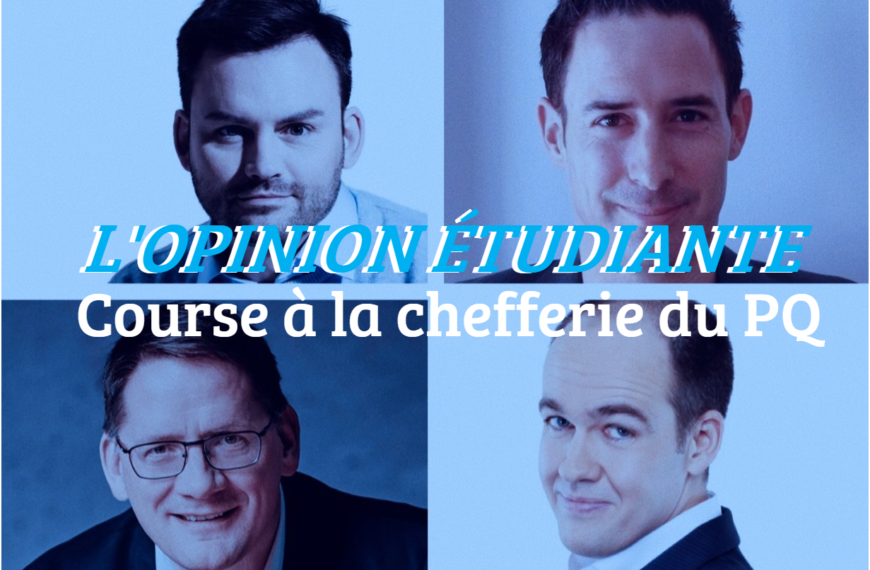L’opinion étudiante : Course à la chefferie du PQ