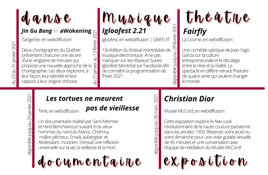 Calendrier culturel