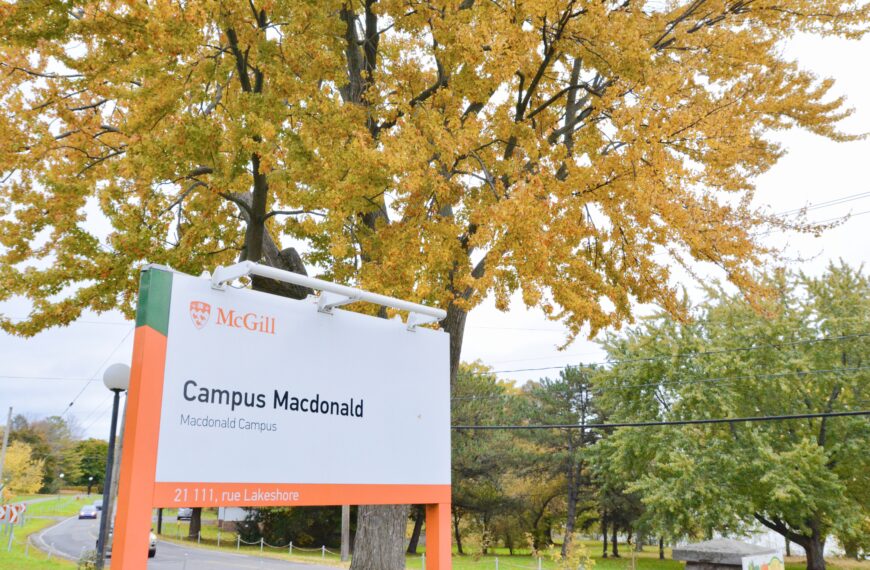 Plantation d’arbres au campus MacDonald
