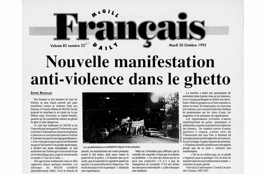 ARCHIVE : Marche contre les violences faites aux femmes