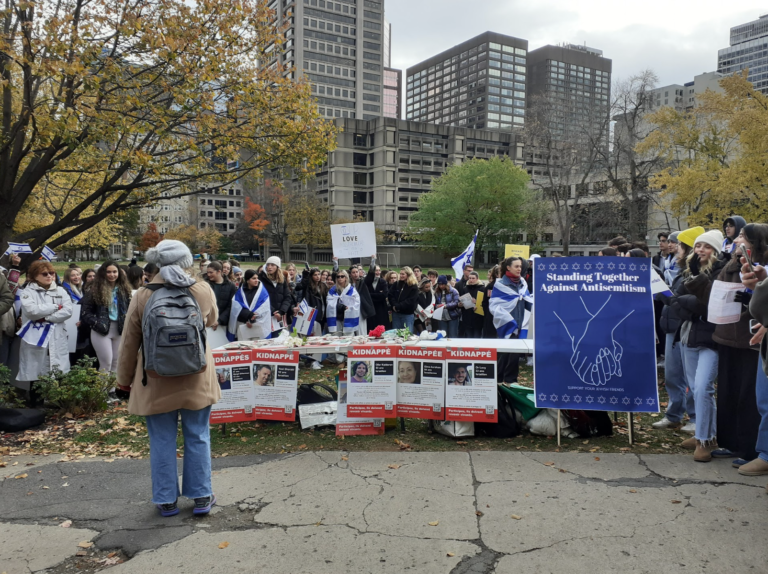 Rassemblement contre l’antisémitisme