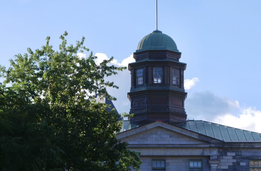 Derniers jours d’été à McGill !
