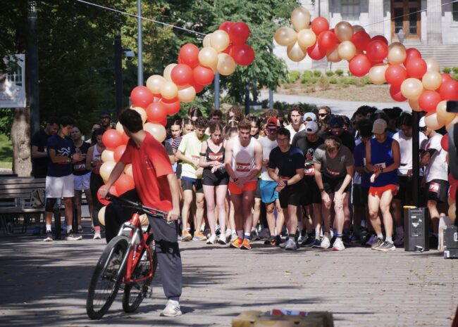 5 km sur le campus