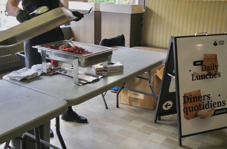 Ce midi, repas gratuit !