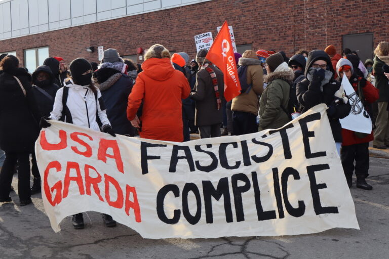 Manifestation anti-GardaWorld