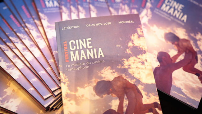 Le retour de CINEMANIA : la francophonie au grand écran